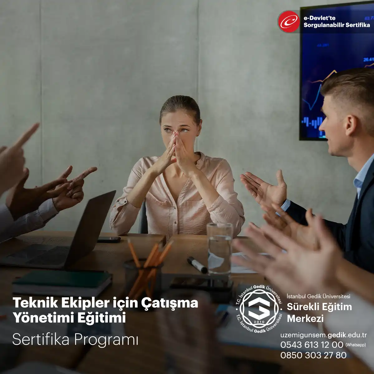 Teknik Ekipler için Çatışma Yönetimi Eğitimi 